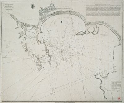 Kaart van de haven van Point de Galle. Onderzocht in januari en maart 1800, door Kapitein David Inverarity. Aan wie deze plaat is opgedragen, door zijn meest verplicht A. Dalrymple. door Alexander Dalrymple