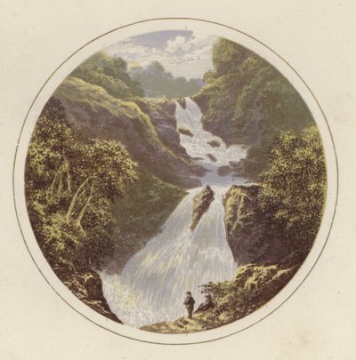 Frontispice illustratie voor Engelse Lake Scenery door Alexander Francis Lydon