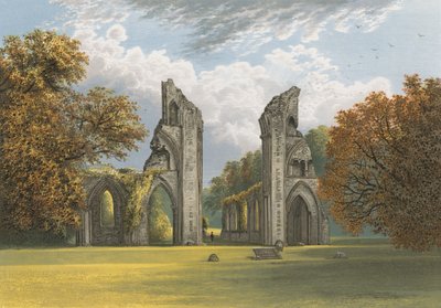Glastonbury Abbey door Alexander Francis Lydon