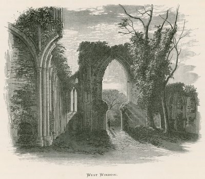 Netley Abbey, Westraam door Alexander Francis Lydon