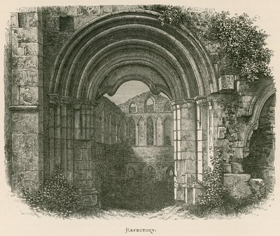 Rievaulx Abdij, Refter door Alexander Francis Lydon