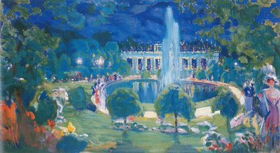 Fonteinen, ca. 1908 door Alexander Fyodorovich Gaush