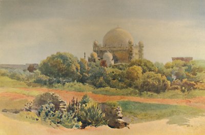 De Gol Gumbaz, Bijapur, ca. 1880-1905 door Alexander Henry Hallam Murray