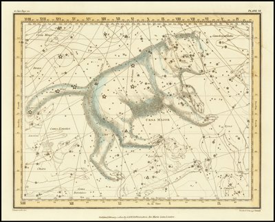 1822 - Alexander Jamieson - Ursa Major - Grote Beer door Alexander Jamieson