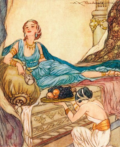 Valeria Messalina ca. 1720-48, derde vrouw van de Romeinse Keizer Claudius, 1937 door Alexander K. MacDonald