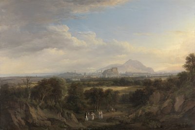 Een Uitzicht op Edinburgh vanuit het Westen, c.1822-26 door Alexander Nasmyth