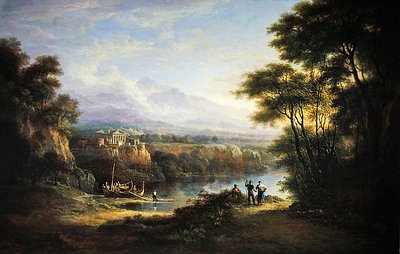 Klassiek landschap door Alexander Nasmyth