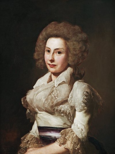 Alexandrine Elisabeth Roslin door Alexander Roslin