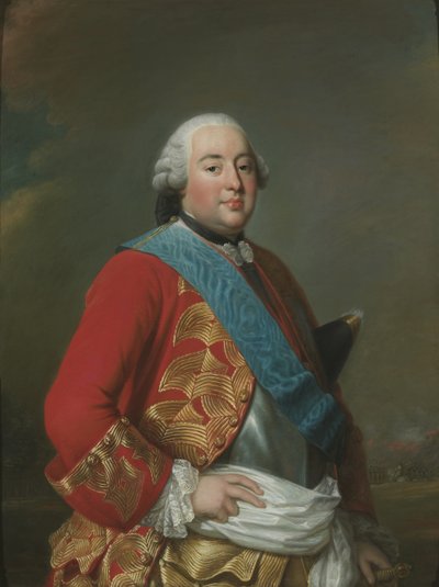 Portret van Louis Philippe I 1725-1785, hertog van Orléans, ca. 1770 door Alexander Roslin