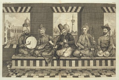 Syrische Muzikanten, plaat 4 uit 