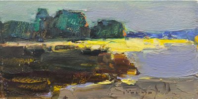 Levendig abstract landschap door Alexander Shandor