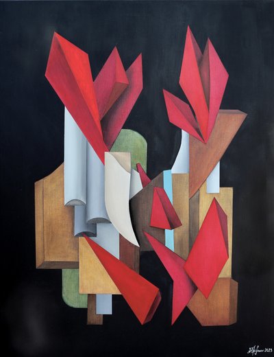 Levendige geometrische vormen door Alexander Trifonov