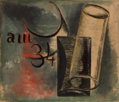 Compositie met geometrische lichamen door Alexander Vasilyevich Shevchenko