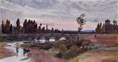 Brug bij Leon door Alexander Wallace Rimington