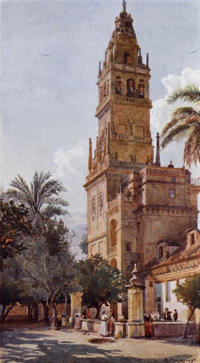 Het Hof van Sinaasappels, Moskee van Cordova door Alexander Wallace Rimington