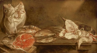 Stilleven met Vis, 1640 door Alexander van Adriaenssen