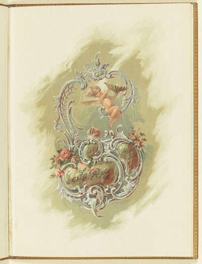Programma voor het ballet La Perle door Marius Petipa en Riccardo Drigo door Alexander von Hohen