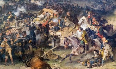 Slag bij Lesnaya door Alexander von Kotzebue