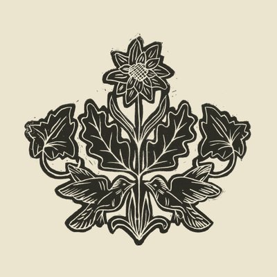 Elegante bloemenvogels door Alexandra Weise