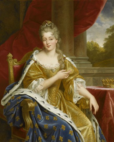 Françoise-Marie de Bourbon, Mademoiselle de Blois, Hertogin van Orléans door Alexandre-Francois Caminade
