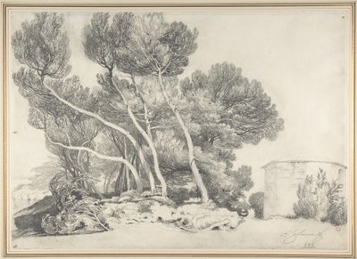 Landschap door Alexandre Calame