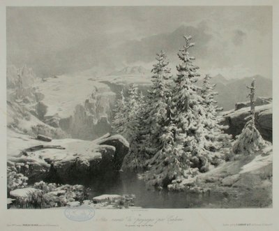 Zonder titel door Alexandre Calame