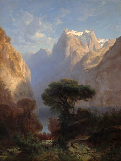 Vierwoudstrekenmeer door Alexandre Calame