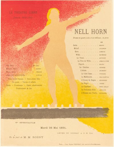 Nell Horn door Alexandre Charpentier