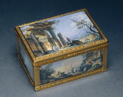 Rechthoekige doos, ca. 1840-50 door Alexandre Leferre