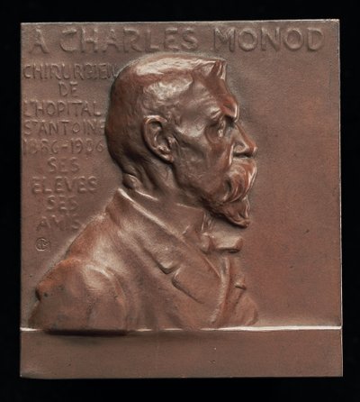 Alexandre-Charles Monod, 1843-1921, Chirurg [voorzijde], c. 1906 door Alexandre Louis Marie Charpentier