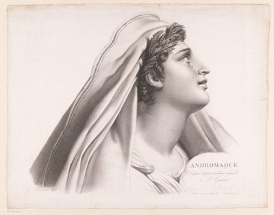 Andromache door Alexis François Girard