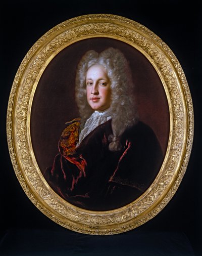 Portret van een heer door Alexis Simon Belle