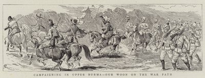 Campagne in Opper-Birma, onze Woon op het oorlogspad door Alfred Chantrey Corbould