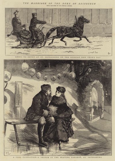Het Huwelijk van de Hertog van Edinburgh door Alfred Chantrey Corbould