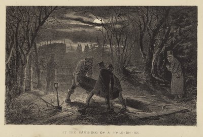 Bij het begraven van een zelfmoordenaar door Alfred Concanen