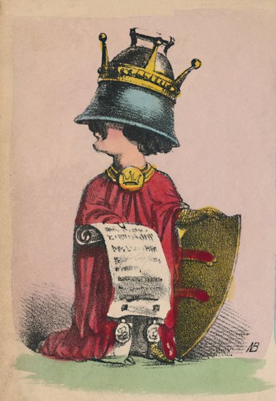 Willem I, 1856 door Alfred Crowquill