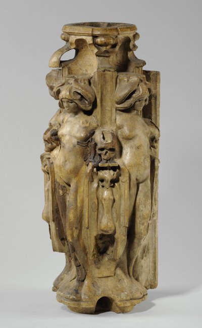 Een van 9 maquettes voor de Sam Wilson schoorsteenmantel, c.1908-14 door Alfred Gilbert