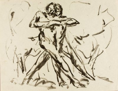 Naakte dansers door Alfred H. Maurer