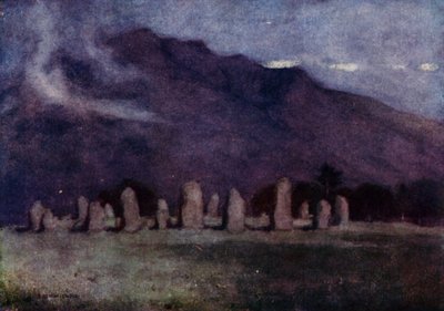 Castlerigg Steencirkel, Cumbria door Alfred Heaton Cooper