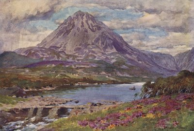 Mount Errigal, Gweedore, County Donegal door Alfred Heaton Cooper