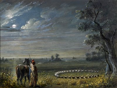 Medicijncirkels door Alfred Jacob Miller