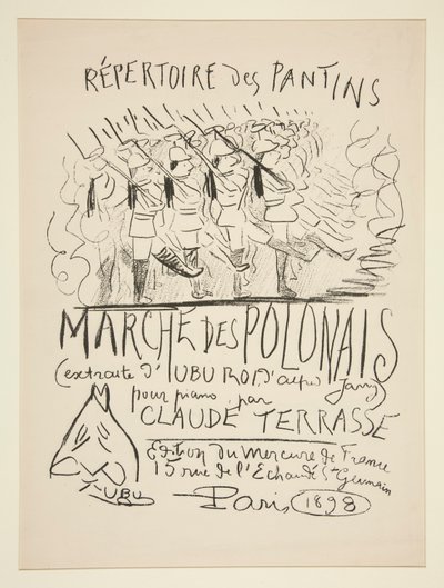 Repertoire des Pantins: Marche des Polonais door Alfred Jarry