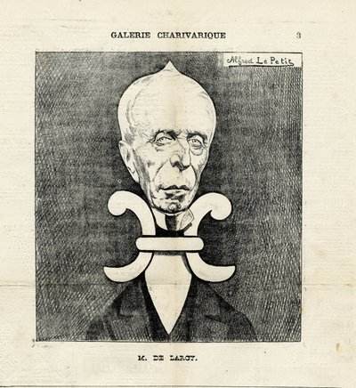 Illustratie van Alfred Le Pete (1841-1909) in Le Charivari door Alfred Le Petit