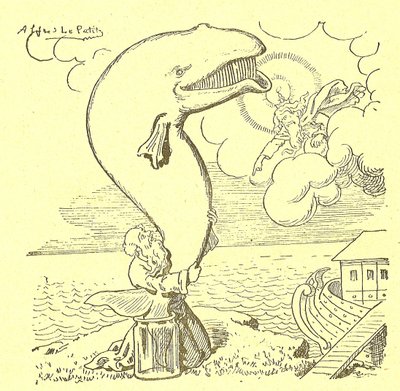 Illustratie van Alfred Le Pete (1841-1909) in Gros-Jean en zijn genezing door Alfred Le Petit