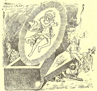Illustratie van Alfred Le Petit in Gros-Jean en zijn parochie door Alfred Le Petit