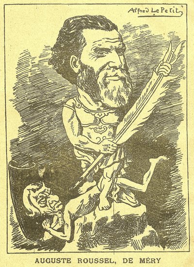 Illustratie in Gros-Jean et son cure door Alfred Le Petit