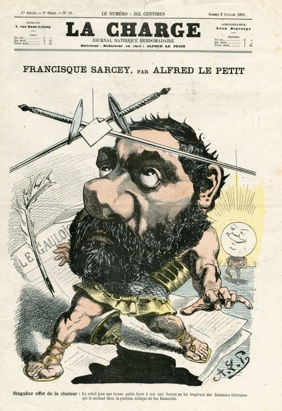 La Charge (1870), nummer 12, Satirisch in Kleuren door Alfred Le Petit