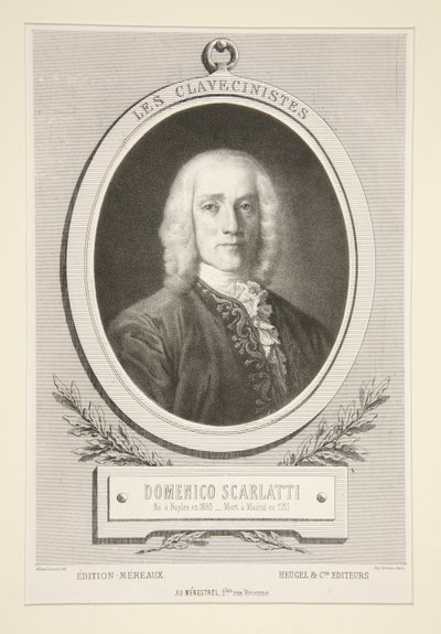 De Klavichordisten: Domenico Scarlatti door Alfred Lemoine