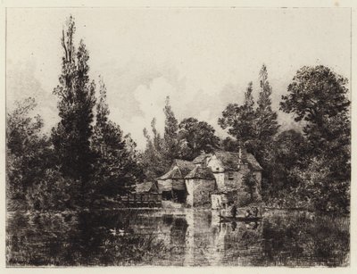 Iffley Molen door Alfred Louis Brunet Debaines
