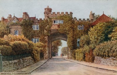 Tolpoort, Maze Hill, St Leonards-on-Sea door Alfred Robert Quinton